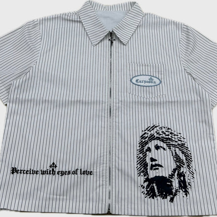 Jesus Christ White Work Shirt